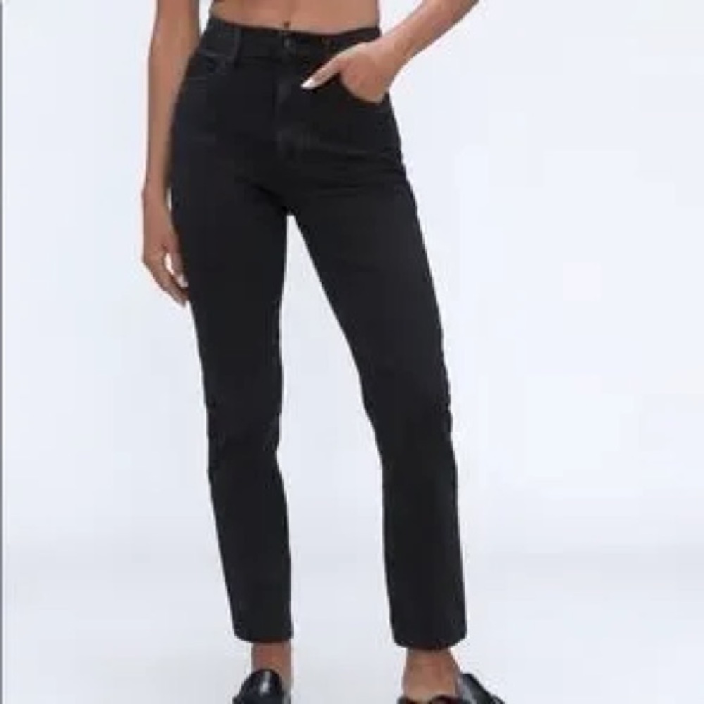 Everlane The Curvy Cheeky Jean Black 27 Regular